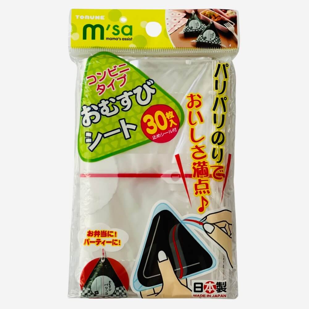 onigiri packing sheets 30 pack