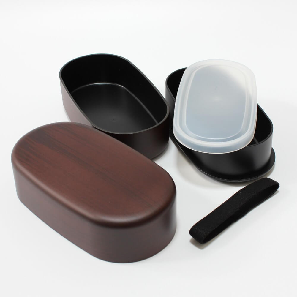 all components tochi oval 2 tier bento box