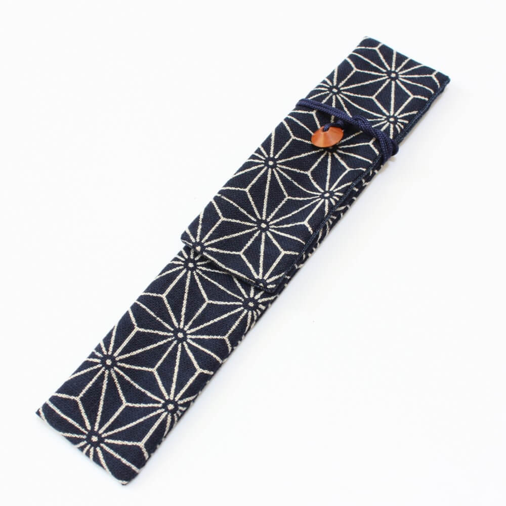 asanoha fabric chopsticks case