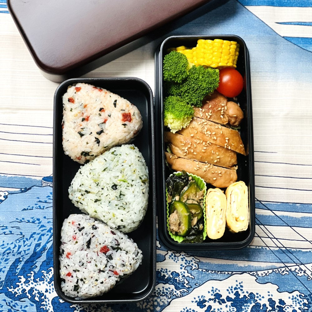 bento inside tochimokume rectangle bento box