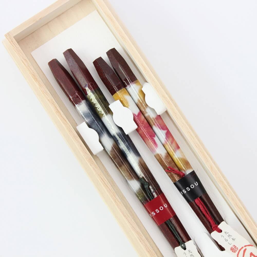 chopsticks in gift box kazeoto from ishida