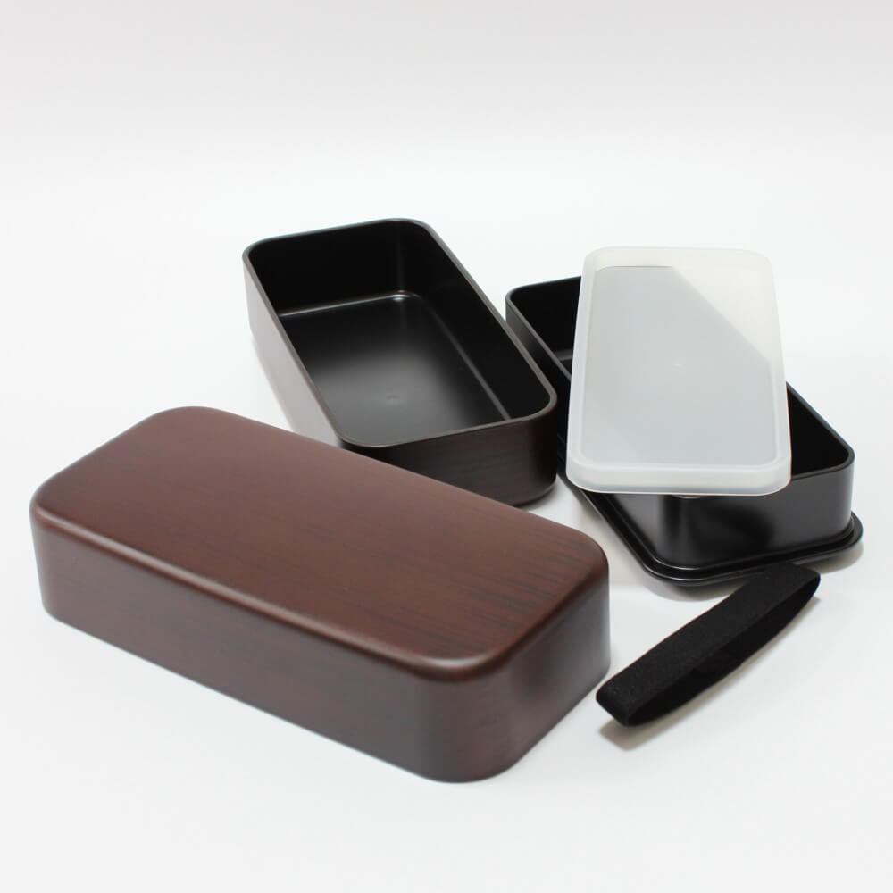 disassembled tochi rectangle bento box