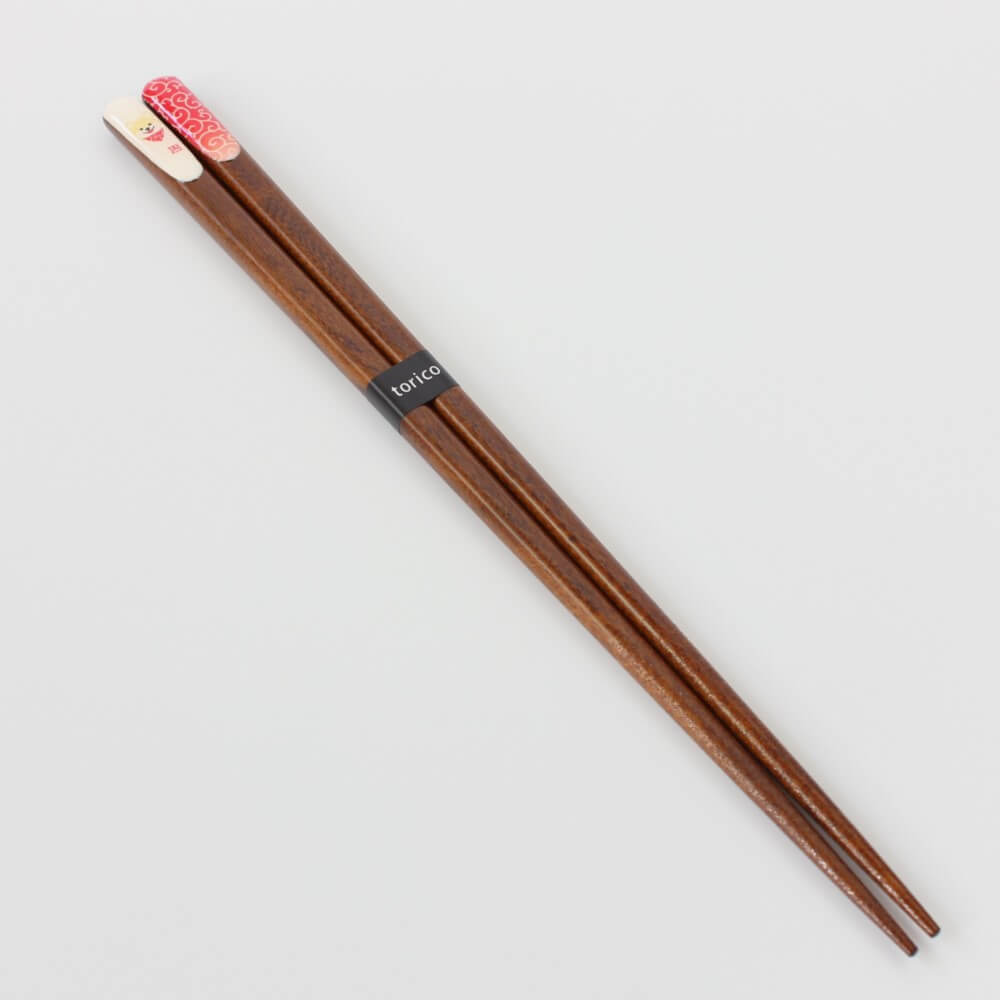 full length karakusa shiba inu red chopsticks