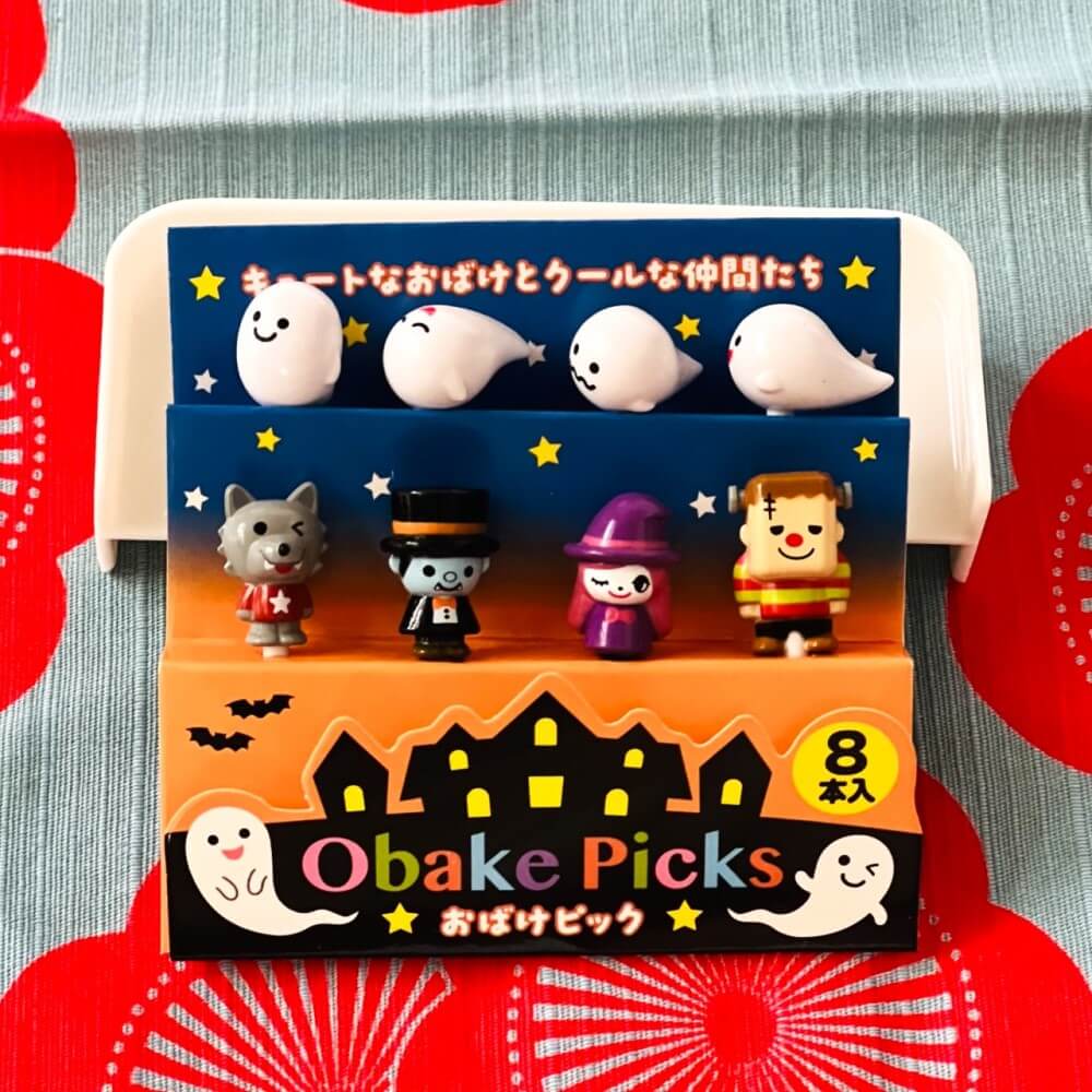 ghost bento food picks in packet