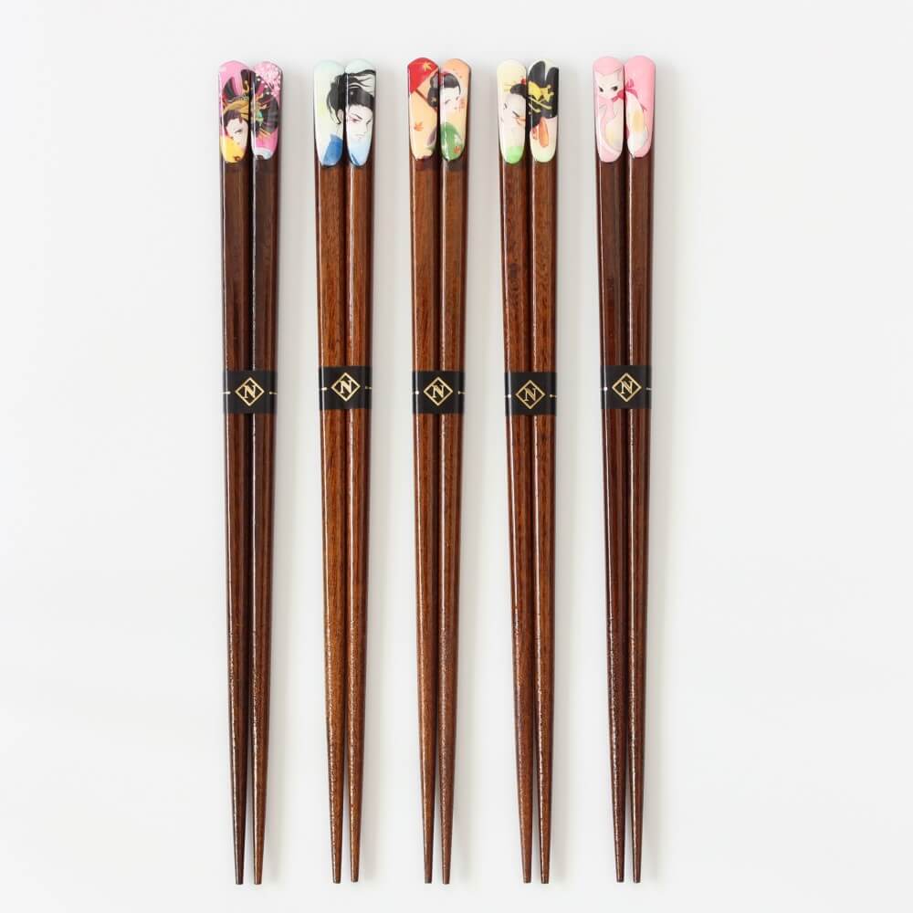 japonesque character chopsticks all full length