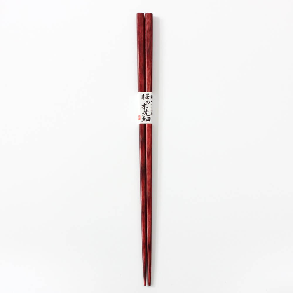 kaba no ki birch red chopsticks