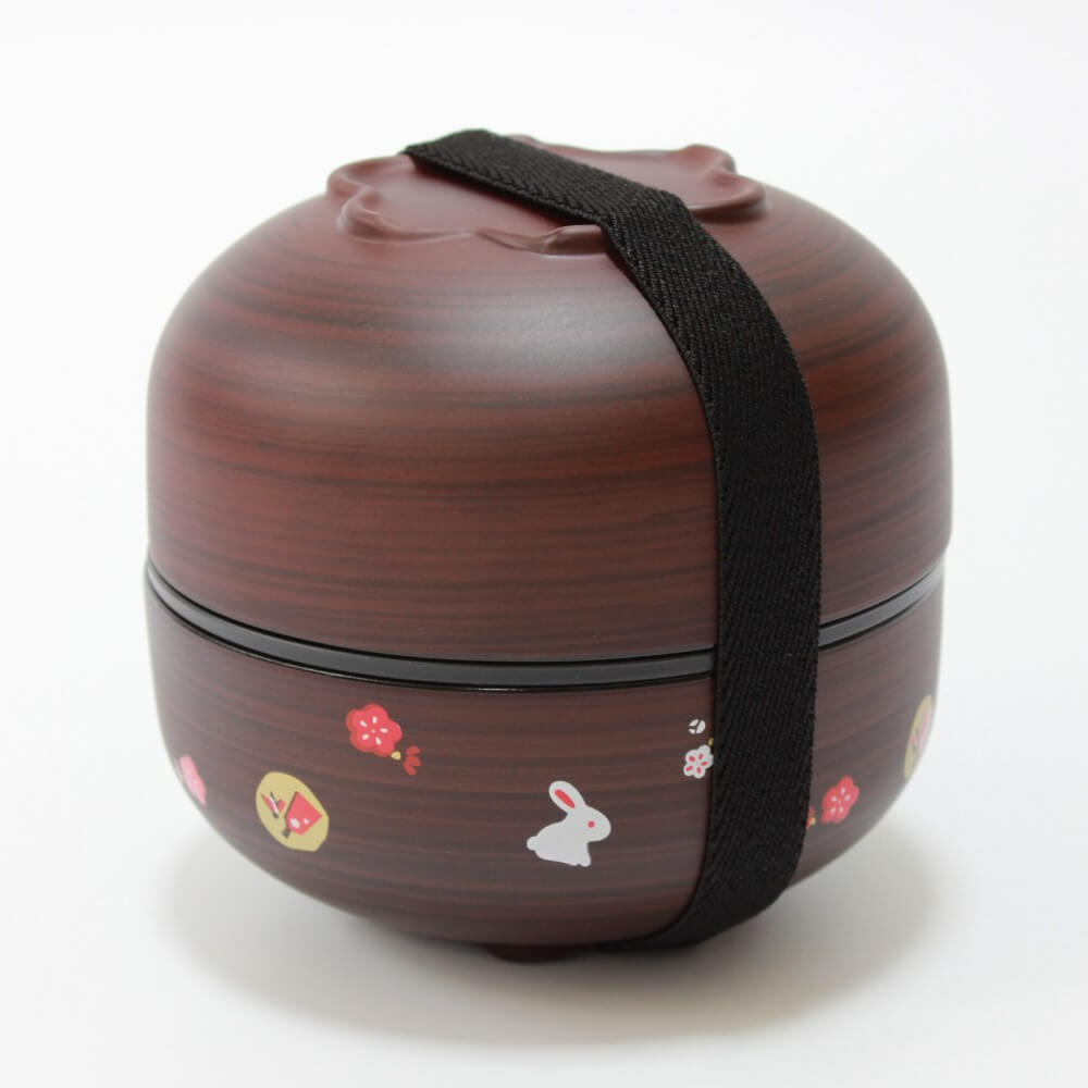 koiki tochi bowl 2 tier bento box with bento band