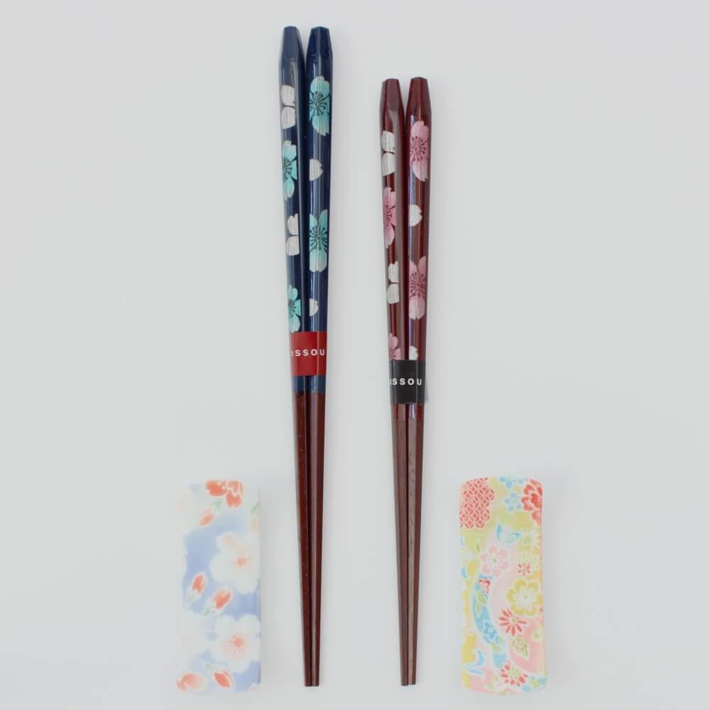 ousai chopsticks with rests taken out of gift box