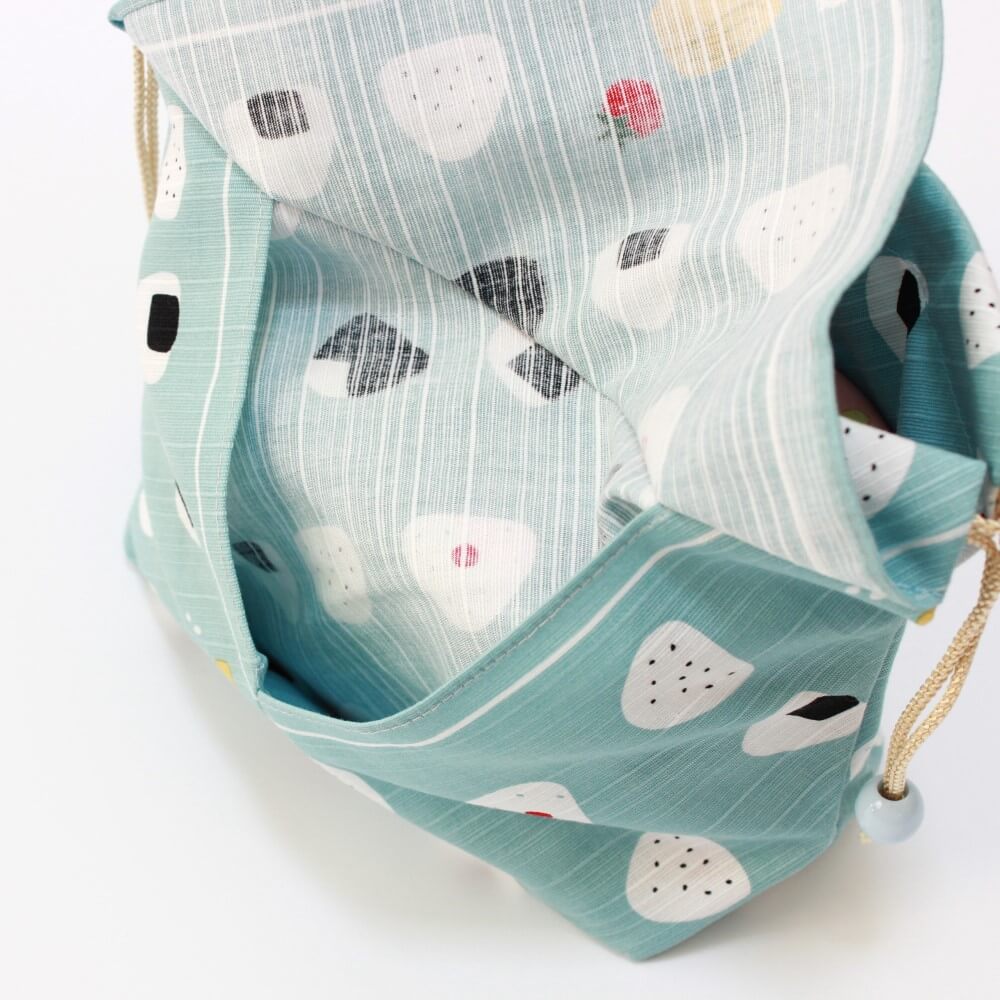 side pocket onigiri bento lunch bag