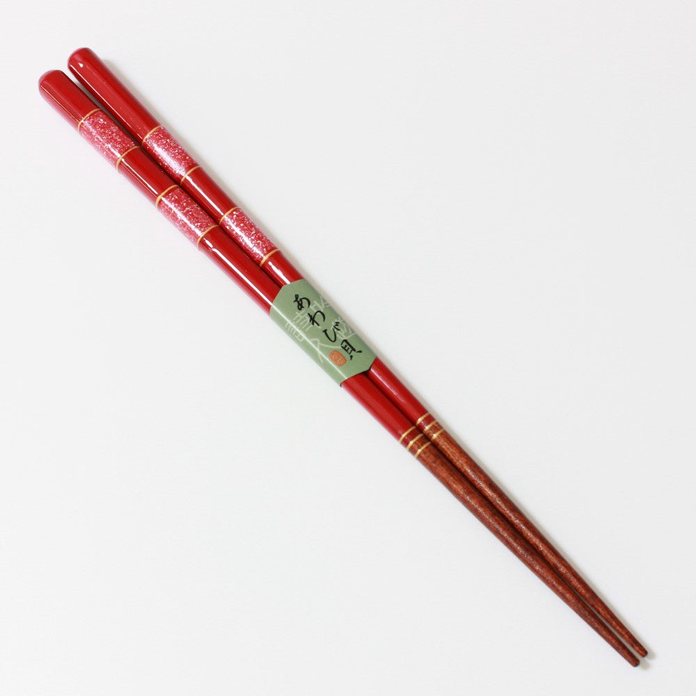 Seisai Chopsticks | Black, Red | Dishwasher safe | Wood