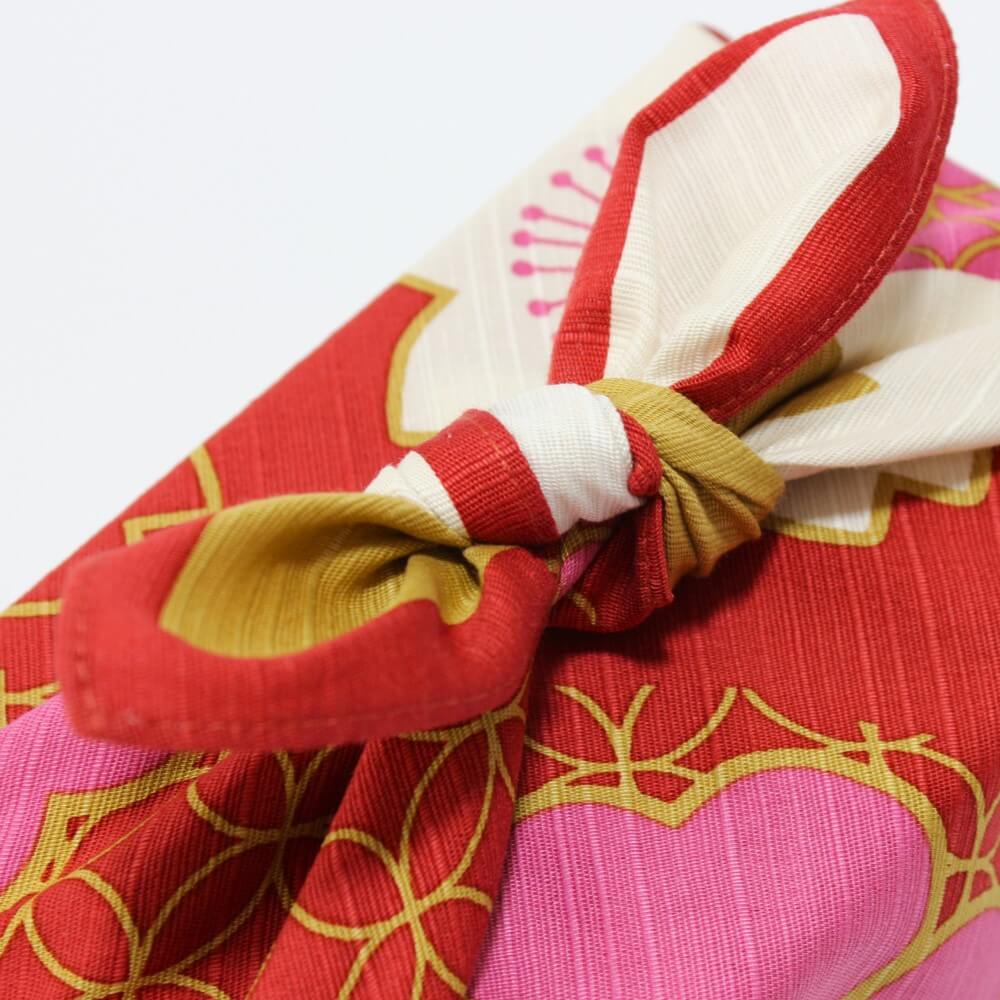 tied knot sakura nishiki furoshiki